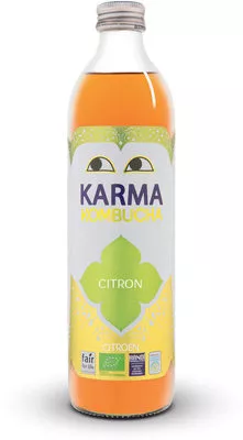 Lista de ingredientes del producto Karma kombucha Lemon Karma Kombucha, Karma 500 ml