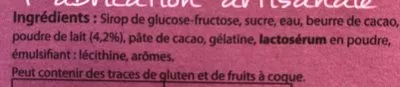 Lista de ingredientes del producto Les chaussons aux pommes  