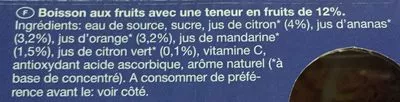 Lista de ingredientes del producto Capri-sonne Safari Fruits 20 Cl, 10 Sachets Capri sonne 10 x 0.2 l