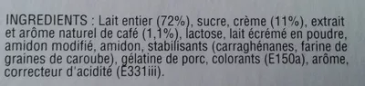 Lista de ingredientes del producto Le Viennois (Café) Nestlé, Le Viennois 400 g (4 x 100 g)