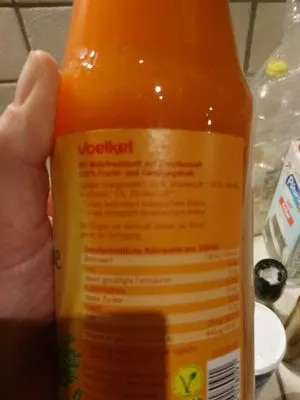 Lista de ingredientes del producto Voelkel orange carotte Voelkel 