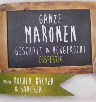 Lista de ingredientes del producto Ganze Maronen Stoltzenberg Nuss Manufactur GmbH 200 g