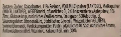 Lista de ingredientes del producto Delikatessenwinkel Apfelstrudel Crispies DeWi,  Delikatessenwinkel 125 g