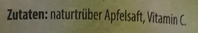 Lista de ingredientes del producto Apfelsaft Direktsaft vom Bodensee naturtrüb rio d'oro 1 Liter