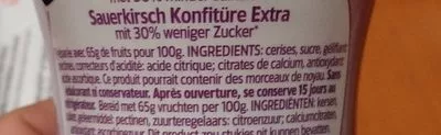 Lista de ingredientes del producto Enjoy Materne 