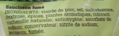 Lista de ingredientes del producto Marcachouffe Marcassou 200 g (8 pièces)