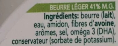 Lista de ingredientes del producto Balade omega-3 Balade 250 g e