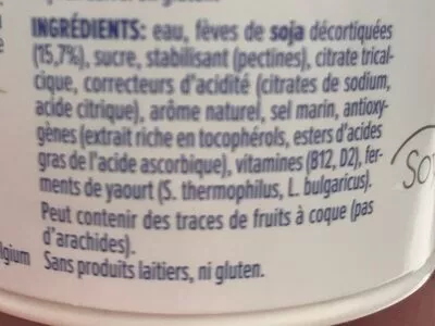 Lista de ingredientes del producto Go on high protein Alpro 