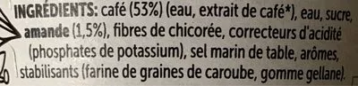 Lista de ingredientes del producto Caffè Brazilian Coffee & Almond Blend Alpro, Caffè 235 ml