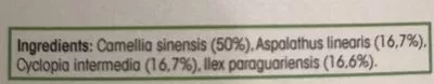 Lista de ingredientes del producto Physalis Fat Burner Infusion Bio Sachets 20X1,5G Physalis 