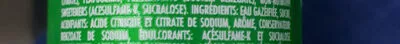 Lista de ingredientes del producto Sprite Sprite, The Coca-Cola Company 330 ml