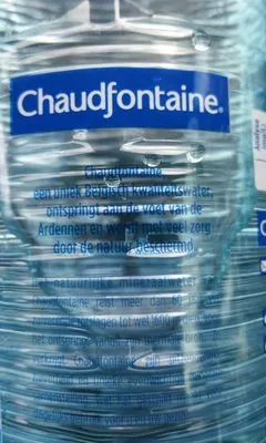 Lista de ingredientes del producto Chaudfontaine Chaudfontaine 