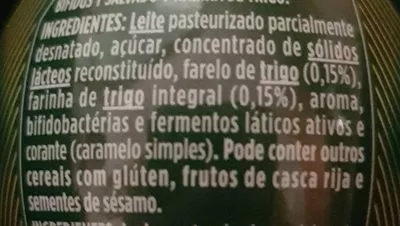 Lista de ingredientes del producto ACTIVIA Danone 