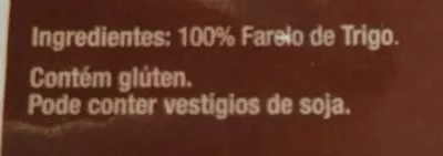 Lista de ingredientes del producto Farelo de trigo Salutem 