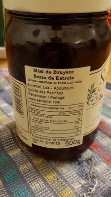 Lista de ingredientes del producto Miel de bruyère Serramel 500 g