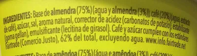 Lista de ingredientes del producto Iced coffee Starbucks 220 ml