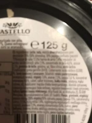 Lista de ingredientes del producto Queso con piña Castello 