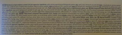 Lista de ingredientes del producto Bomboane cu cremă cappuccino Laura 140 g,