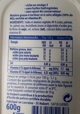 Lista de ingredientes del producto Préparation aloé vera La Chanteracoise 