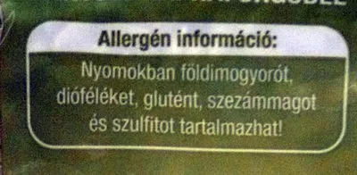 Lista de ingredientes del producto Hántolt napraforgóbél Auchan 200 g