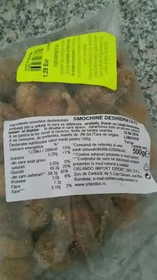 Lista de ingredientes del producto Figue  