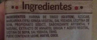 Lista de ingredientes del producto tiras doraditas tia rosa 