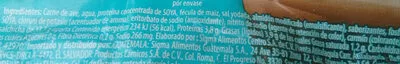 Lista de ingredientes del producto Salchichas de pavo Fud,  Sigma 266 g