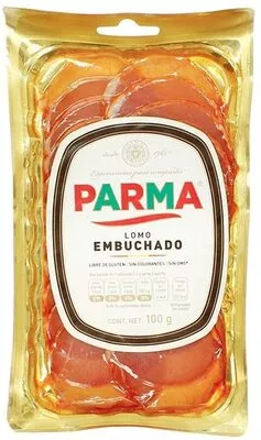 Lista de ingredientes del producto Lomo embuchado Parma 100 g