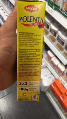 Lista de ingredientes del producto Polenta Ticinese Maggi Maggi, Nestlé 188 g