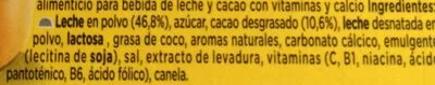 Lista de ingredientes del producto Dolce Gusto Nesquik - 16 Capsules Nescafe 