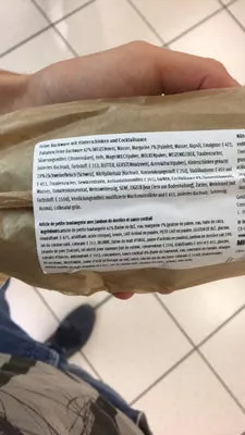 Lista de ingredientes del producto Jambon Sandwich Migros 185 g