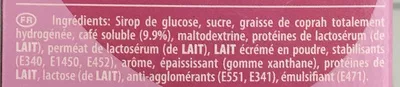 Lista de ingredientes del producto Cappuccino saveur Biscuits Amandes Maxwell House 8 * 18,5 g (148 g)