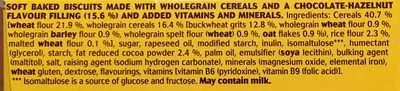 Lista de ingredientes del producto Belvita Soft Filled Chocolate Biscuits 250G Belvita 