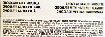 Lista de ingredientes del producto Mikado King Choco Chocolat saveur Praliné LU, Mikado, Kraft Foods, Mondelez 51 g