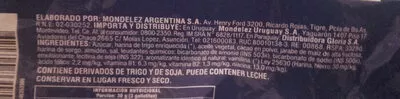 Lista de ingredientes del producto Oreo Oreo 351g