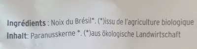 Lista de ingredientes del producto Optimys Noix du Brésil Bio 200 g Optimys 