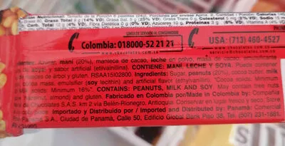 Lista de ingredientes del producto Jumbo  