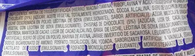 Lista de ingredientes del producto Chokis  