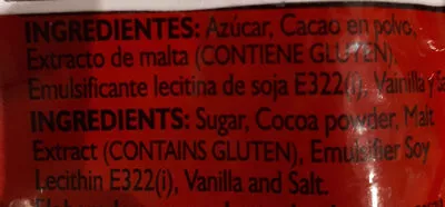 Lista de ingredientes del producto Chocolate Sol del Cusco 90 g