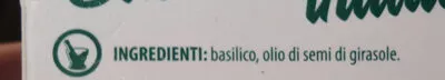 Lista de ingredientes del producto basilico tritato con olio Despar 50 g