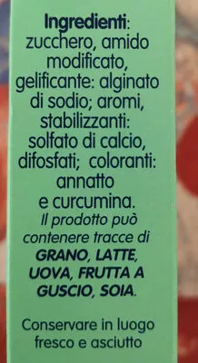 Lista de ingredientes del producto Paneangeli Crème Pâtissière 150G paneangeli 150 g