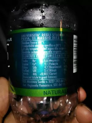 Lista de ingredientes del producto S Bernardo  