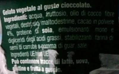 Lista de ingredientes del producto Gelato Al Cioccolato Kioene 250 g - 500 ml