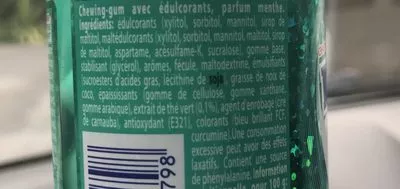 Lista de ingredientes del producto Mentos pure fresh Mentos 