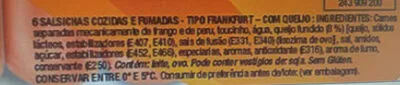 Lista de ingredientes del producto  campofrio 140