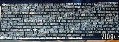 Lista de ingredientes del producto Artinata Artiach 210 g