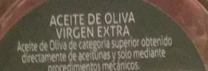 Lista de ingredientes del producto Aceite de oliva virgen extra Carbonell 250 ml e