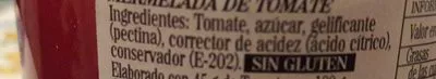 Lista de ingredientes del producto Mermelada de tomate La Vieja Fábrica 