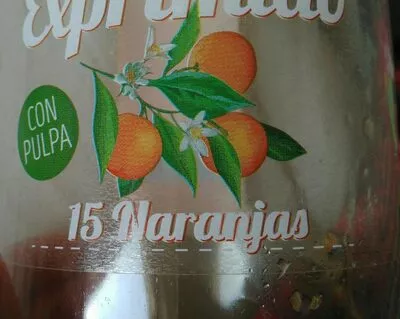 Lista de ingredientes del producto Zumo de naranja con pulpa Don Simon 