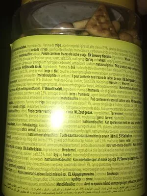 Lista de ingredientes del producto Mini mix Gullón 350 g